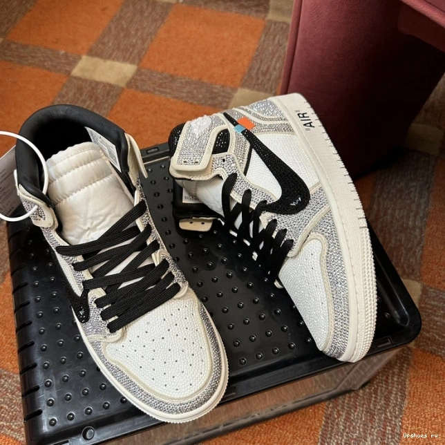 Diamond Designed Jordan Shoes 0312